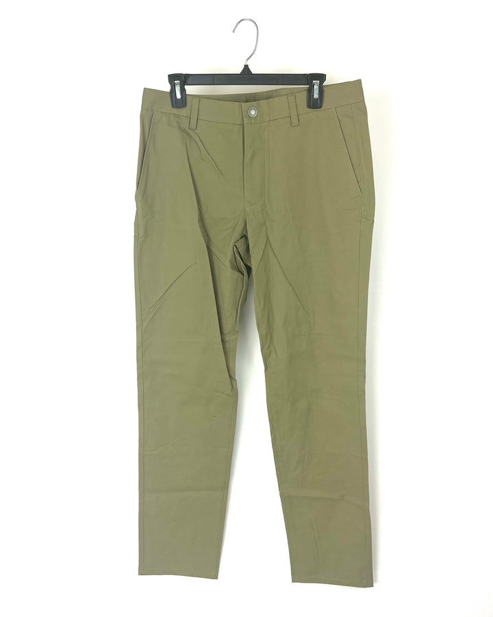 MENS Moss Green Pants - Size 32/32 - Various Fits