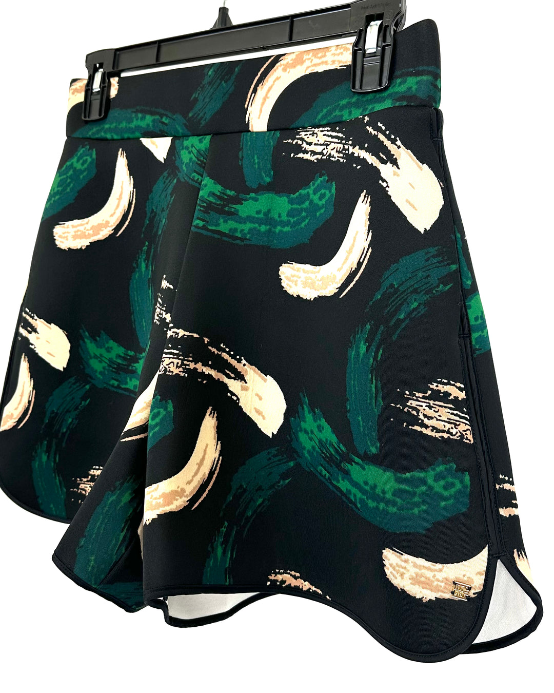 Black and Green Scuba Shorts - XS, S, M, L, XL, XXL