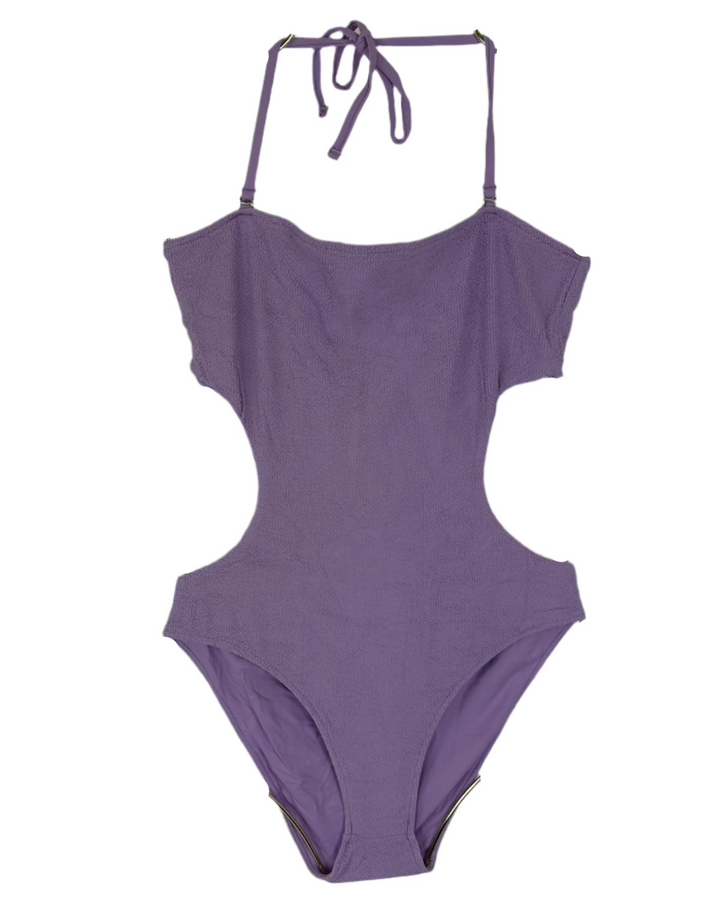 Light Purple One Piece Swimsuit -  XS, S, M, L, XL, XXL