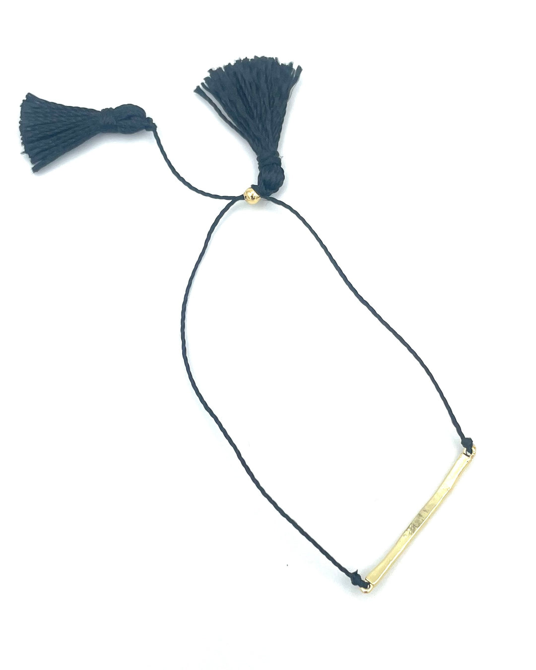 Black & Gold Bar Bracelet