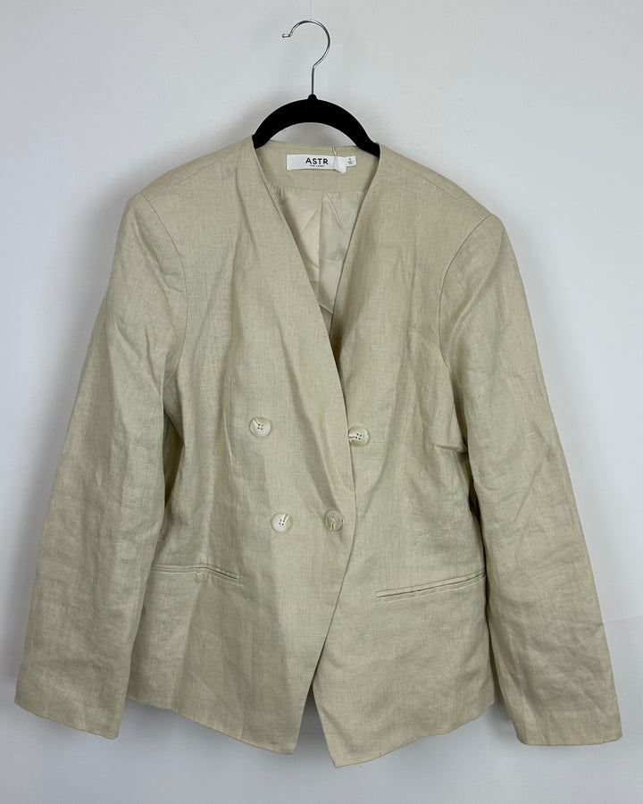 ASTR The Label Linen Blazer - Small