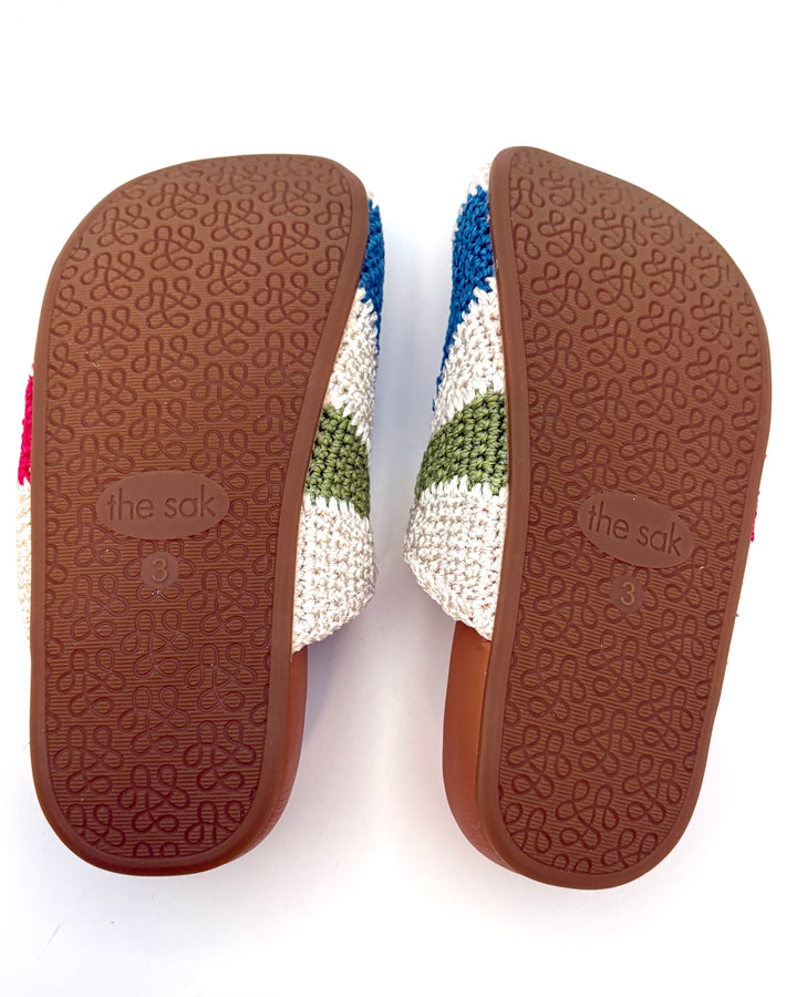 KIDS Sunrise Crochet Clogs - Size 3Y and 5Y