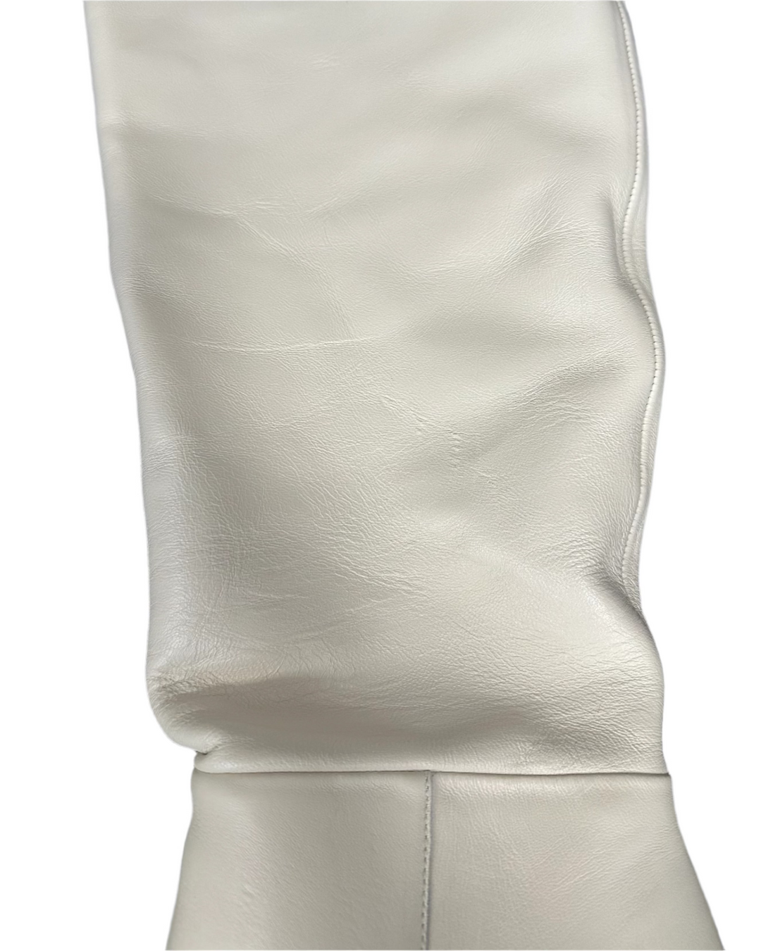 Ivory Tall Pointed Toe Boots - Size 9, 10 and 11