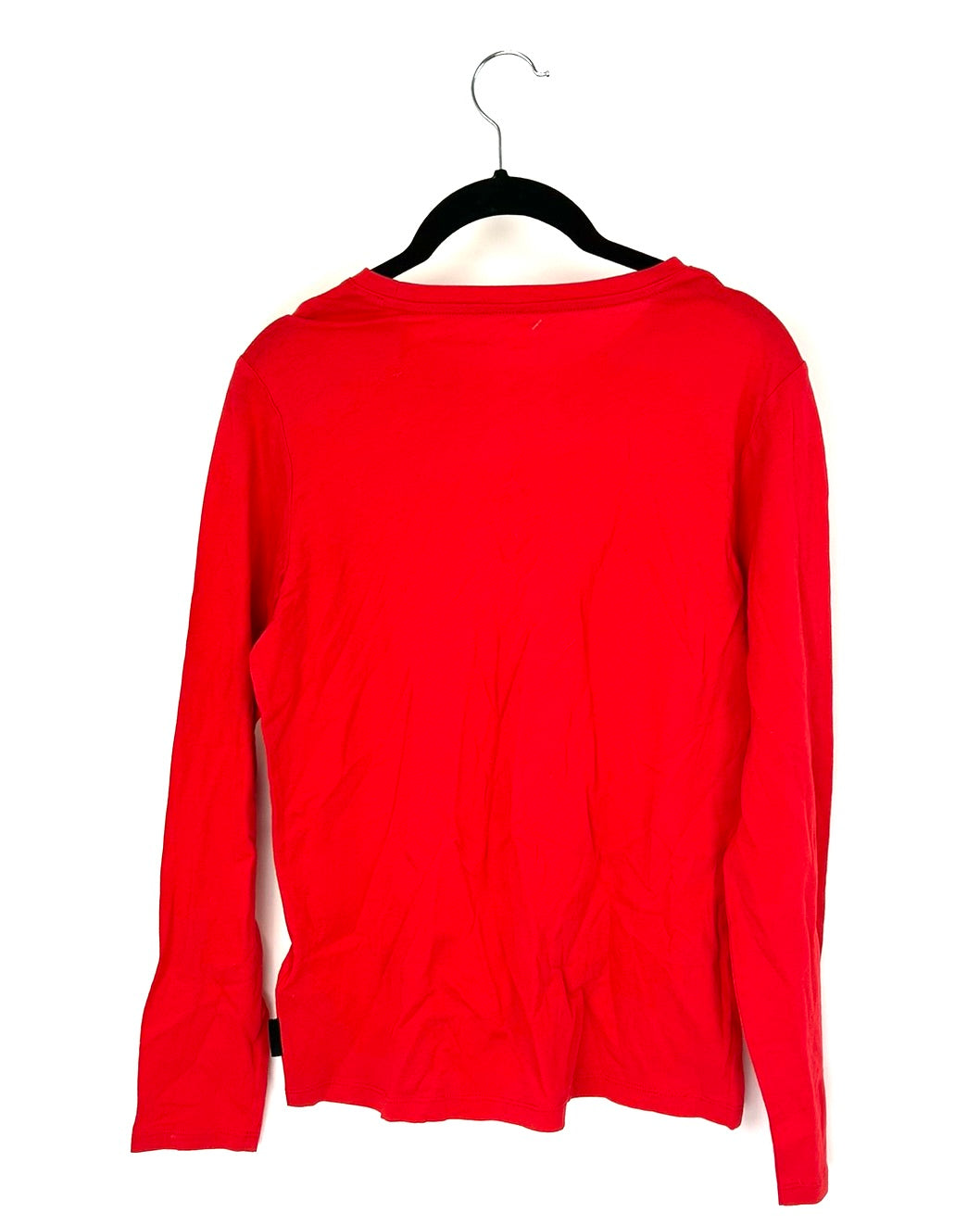 Red Long Sleeve Top - Size 4/6