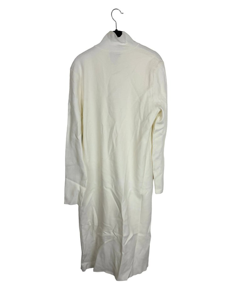 Ivory Collard Cardigan - size 6/10