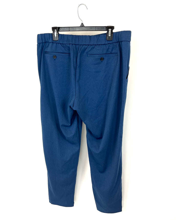 MENS Royal Blue Slack Looking Sweatpants - Extra Large