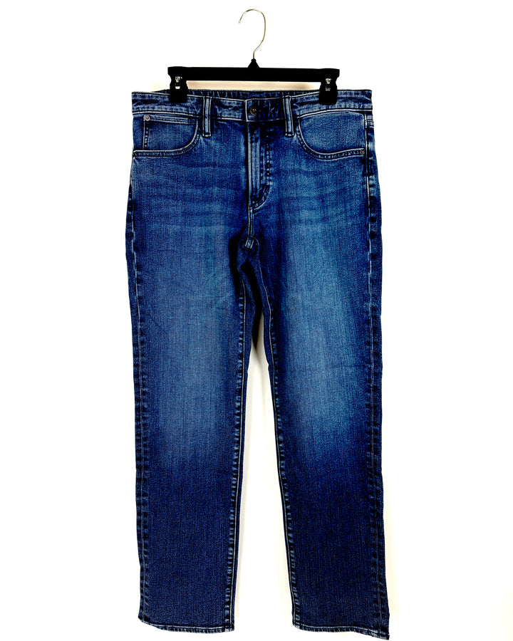 MENS Classic Blue Jeans - Size 31/30 Athletic Fit