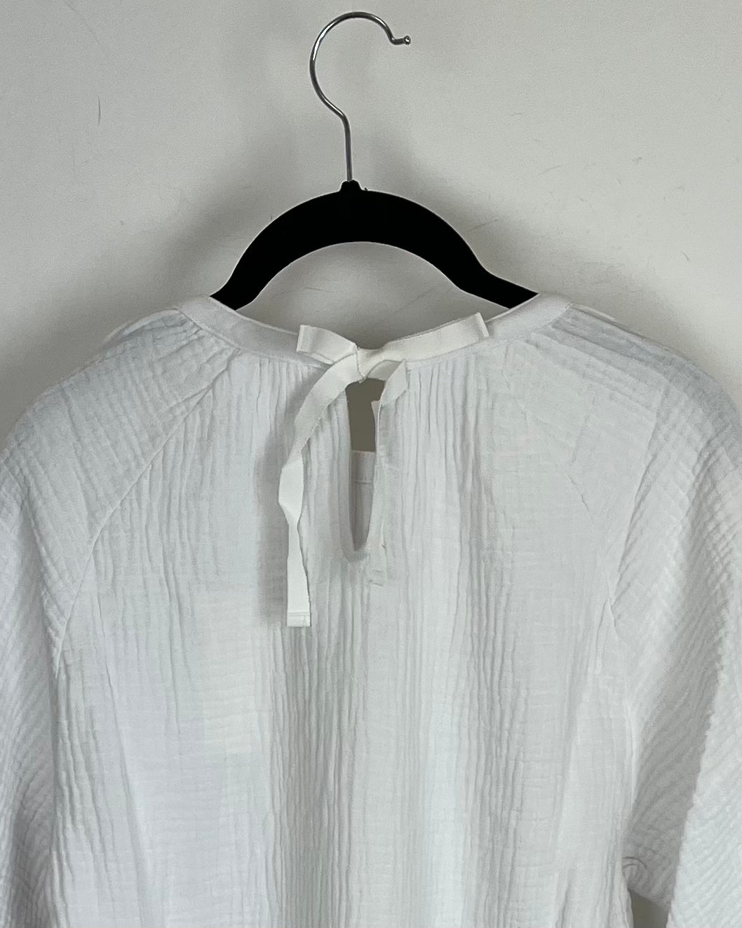 White Textured Dress - Size 0/2, 4/6, 8/10 and 12/14