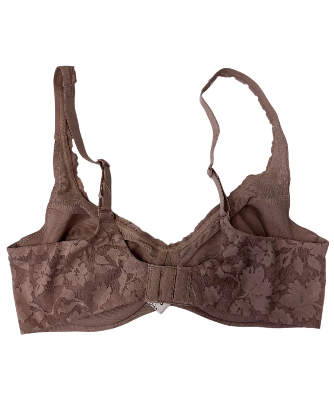 Dusty Mauve Floral Underwire Multi Wear Strap Bra - 34C