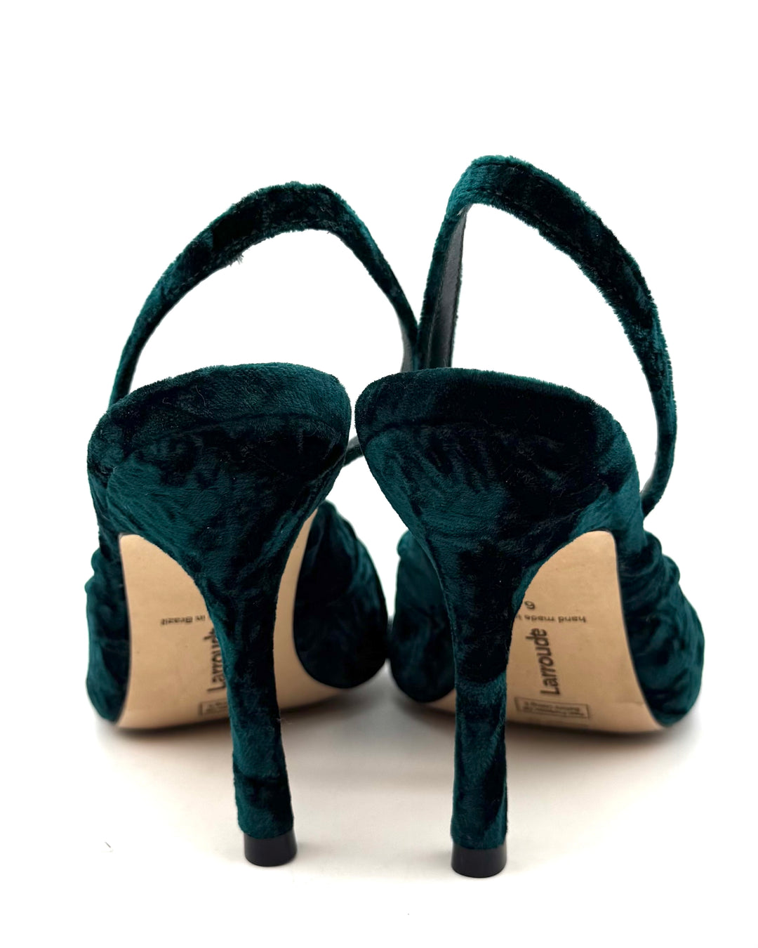 Dark Emerald Green Heels - Size 6 and 9