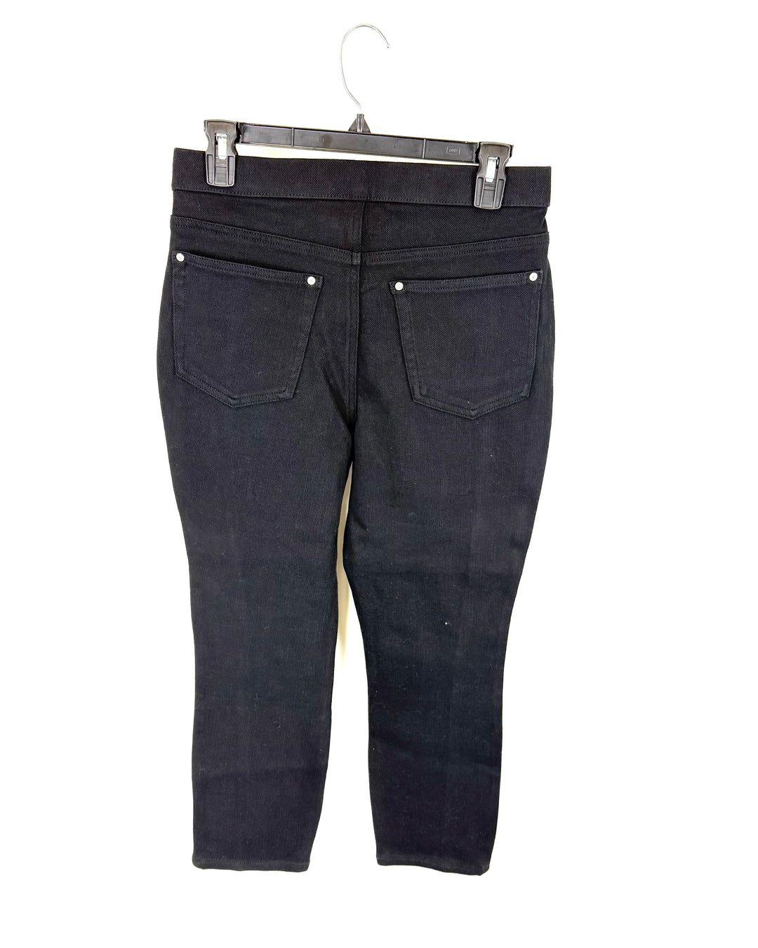 Black Cropped Jeans - Size 6, Size 12