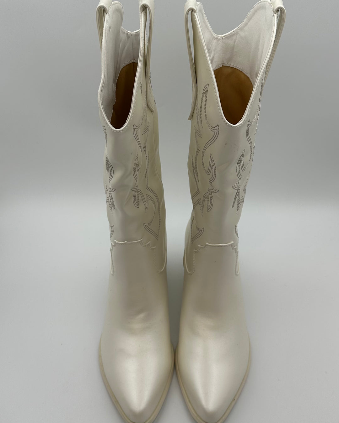 White Cowboy Boots - Size 7 and 9