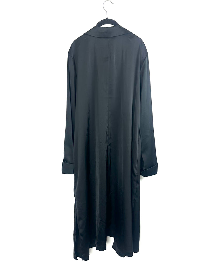 Black Draped Cardigan - Size 2x