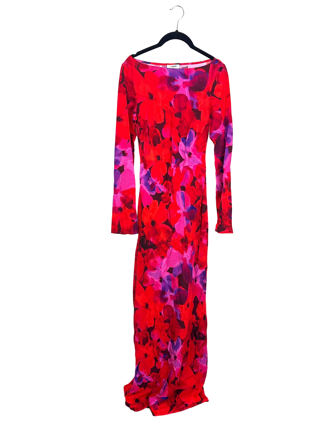 Bright Floral Long Sleeve Dress - Size 00/0
