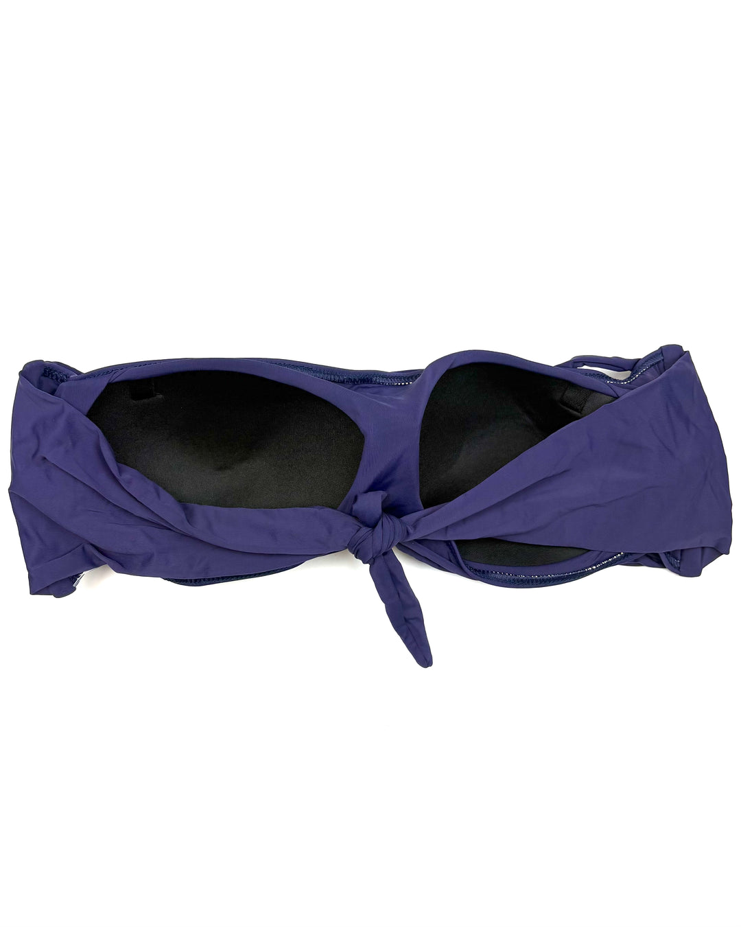 Navy Blue String Bikini Top - Small and Large