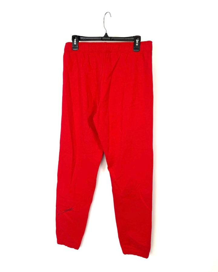 Red Logo Sweatpants - Size 4-6