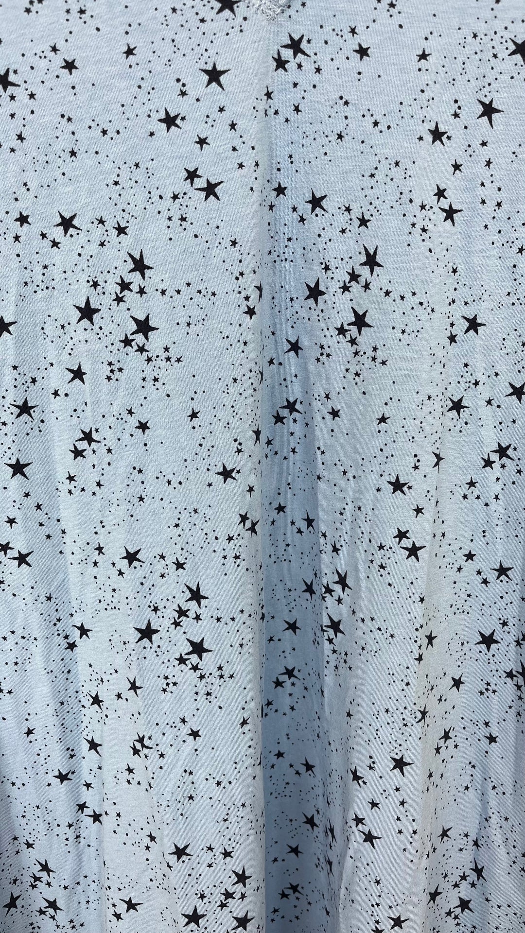 Blue Star Long Sleeve Lounge Dress - Size 4/6