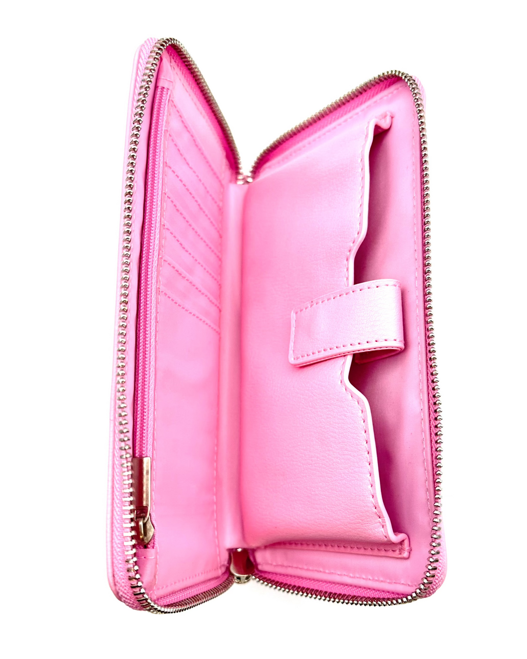 Pink Heart Wristlet/Wallet