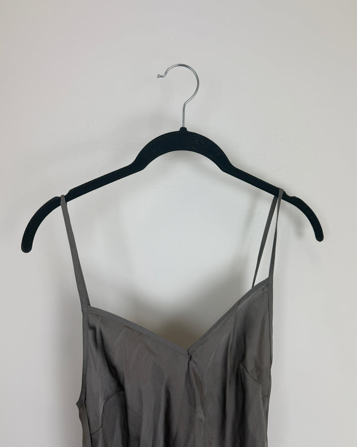 Slate Gray Slip Dress - Size 00/0 and 0/2