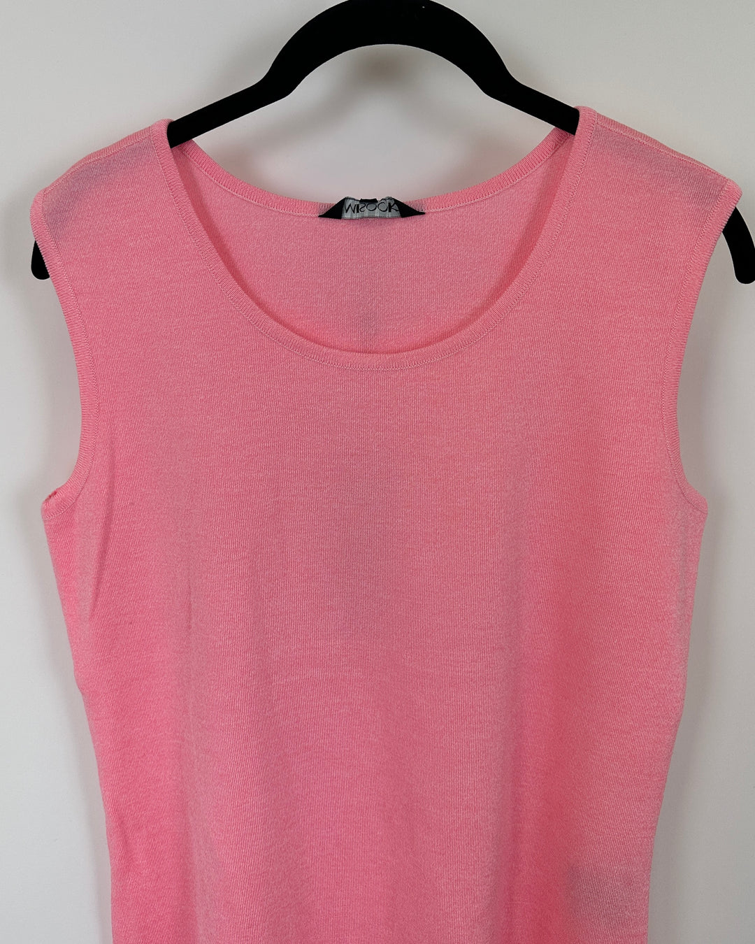 Heathered Pink Knit Tank Top - Size 2-4
