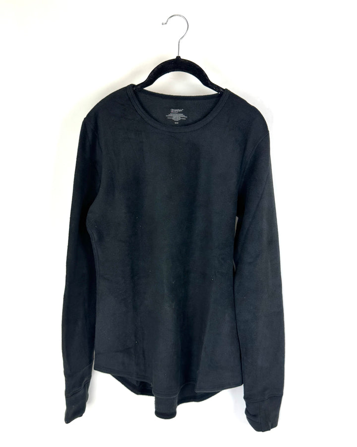 Black Thermal Top - Medium, Large and 3x