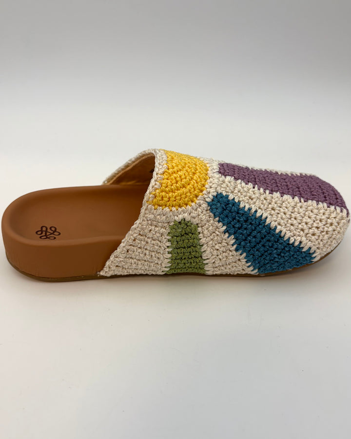 KIDS Sunrise Crochet Clogs - Size 3Y and 5Y