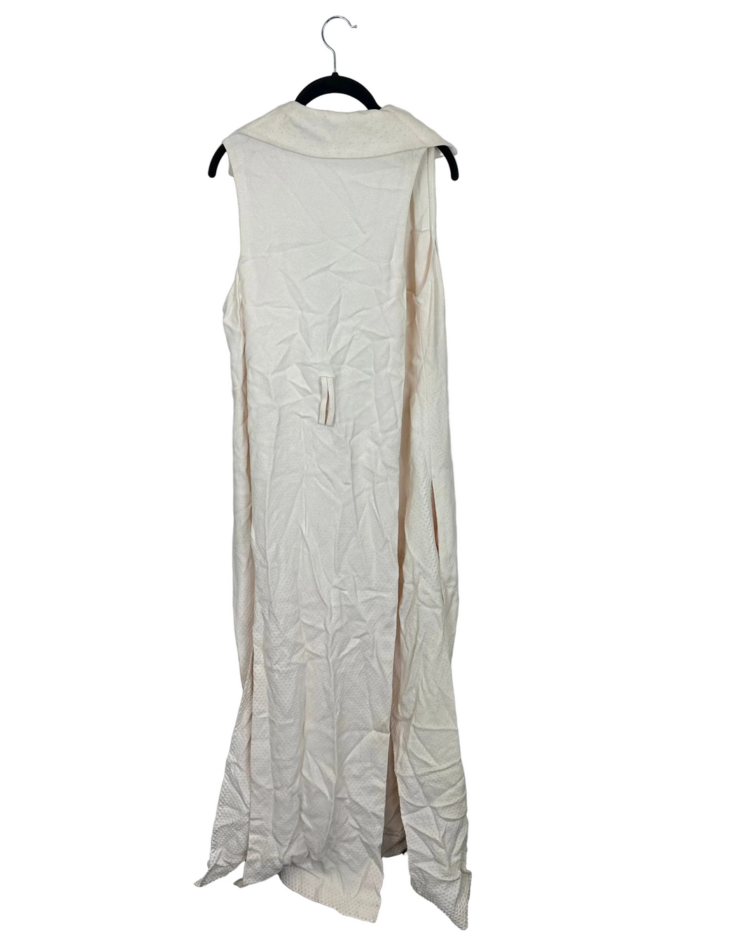 Sleeveless Collared Open Front Dress - Size 6/8