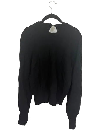 Black Sweater with Gold Chain- Size 2/4