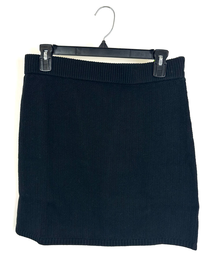 Black Knit Skirt - Size 4/6 and Size 6/8