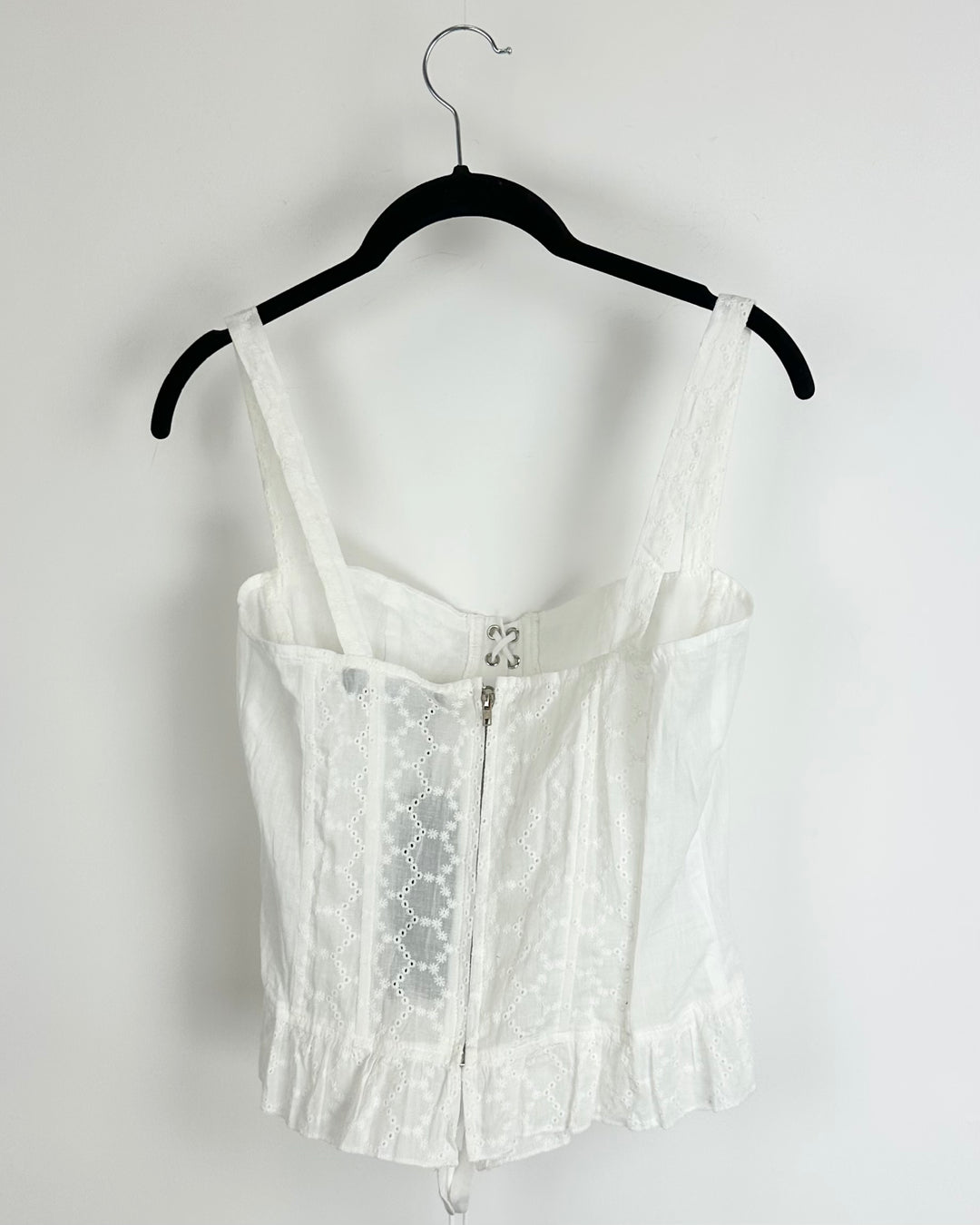Lioness White Corset Top - Size 6