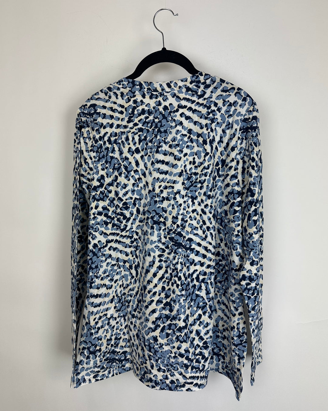 Blue Lightweight Animal Print Top - Size 6/8