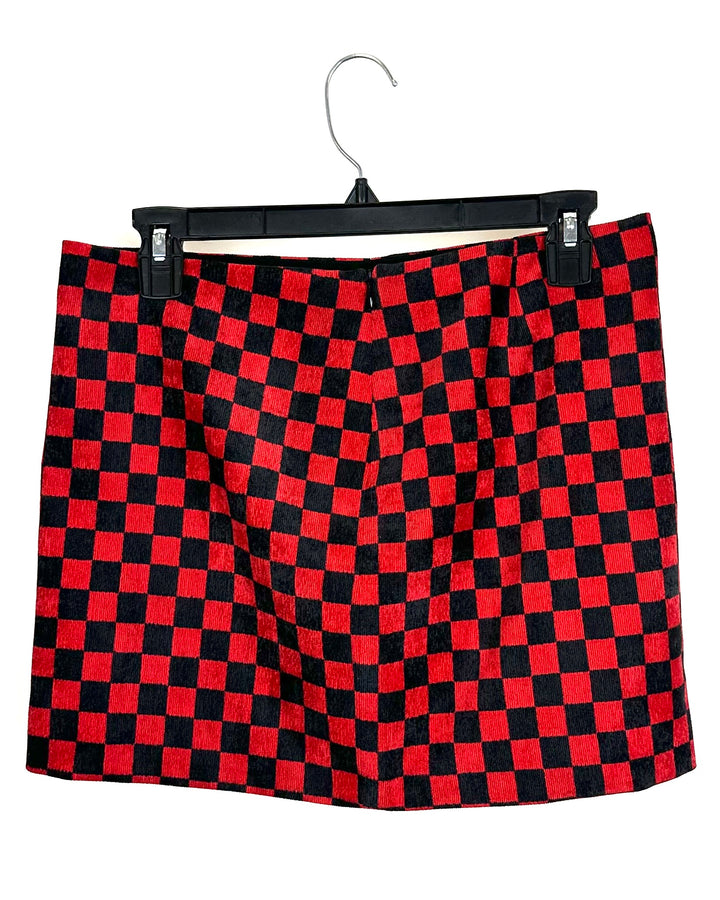 Mia Vesper Checkered Skirt - Size 4