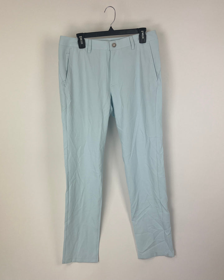 MENS Pale Ice Blue Golf Pants - 32/32 Various Fits