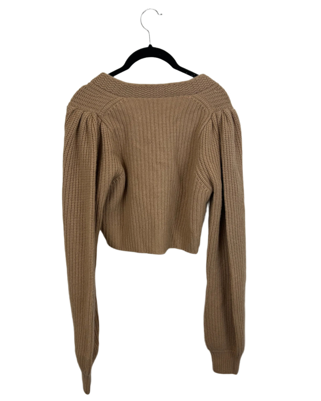 Love Shack Fancy Brown Cardigan - Small