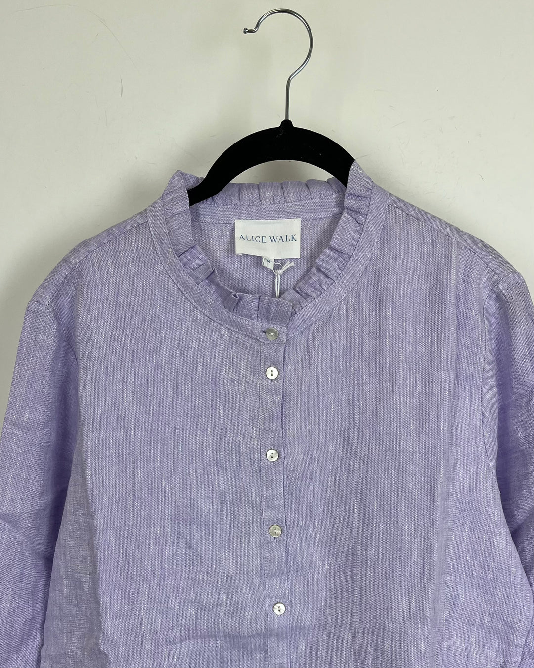 Lavender Purple Long Linen Dress - XS, S, M, L, XL