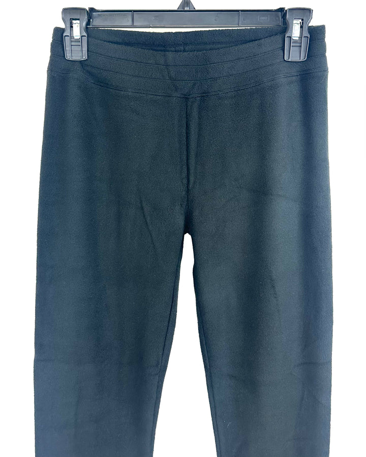 Black Fleece Leggings - Size 2-8