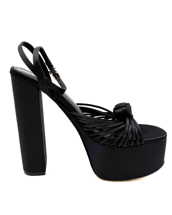 Black Platform Heels - Size 10