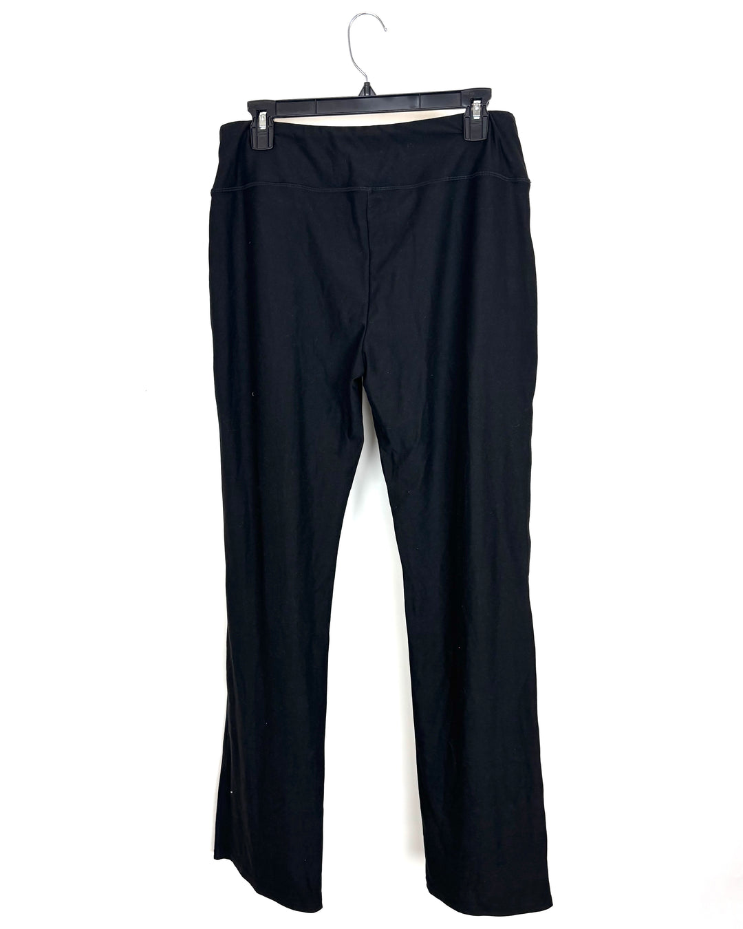 Black Wide Leg Drawstring Pant - Size 6/8