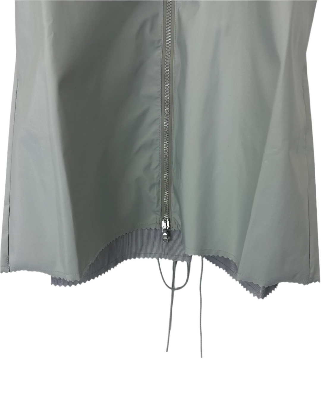 Light Gray Short Sleeve Raincoat With Bungee Belt - Size 4/6, 6/8, 8/10 and 10/12