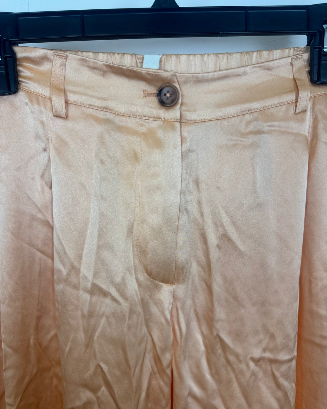 Peach Orange Trouser Pants - Size 4