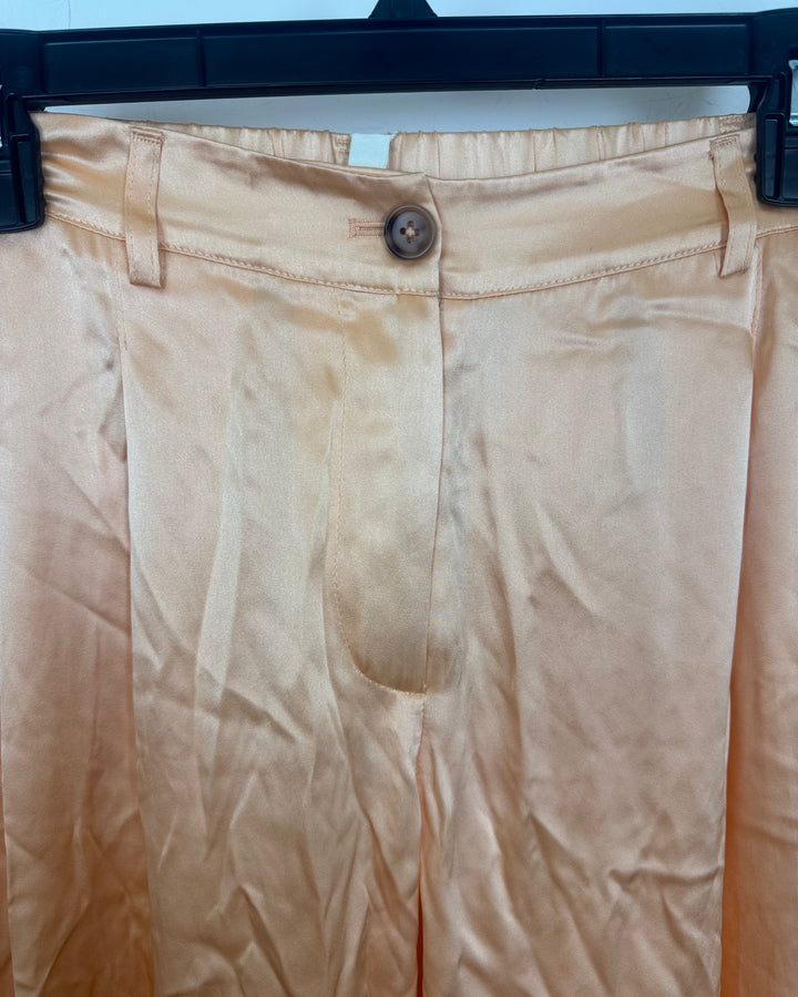 Peach Orange Trouser Pants - Size 4