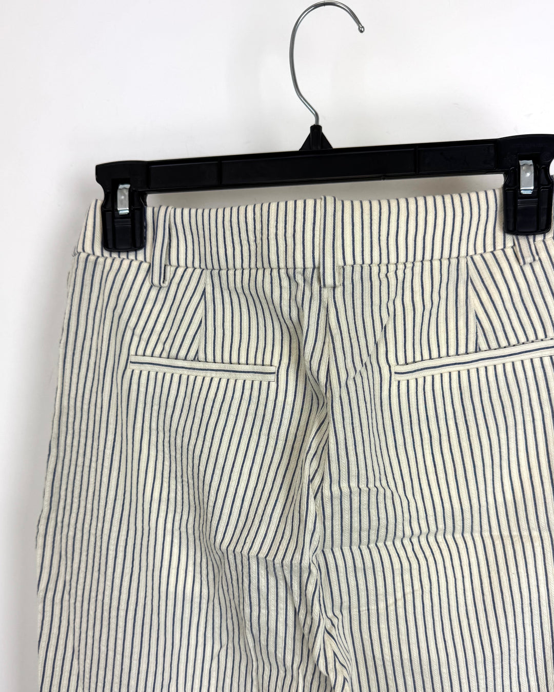 J.Crew Cream Striped Trousers - Size 2