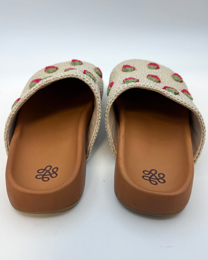 Strawberry Crochet Clog - Size 8 and 10
