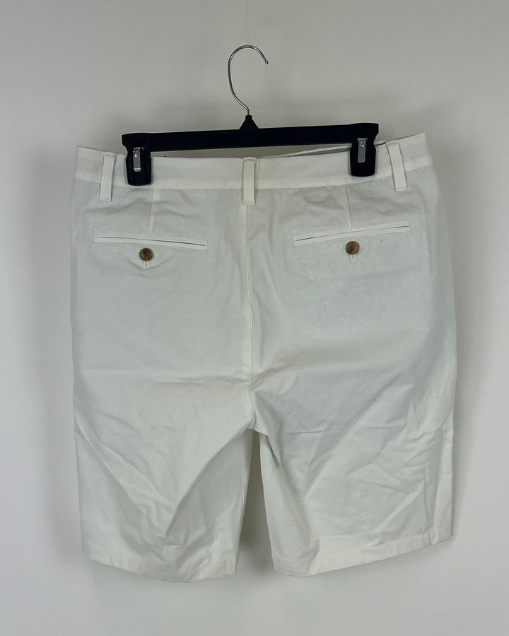 MENS Snow White Shorts - 32 Waist - 5" and 7" Inseams