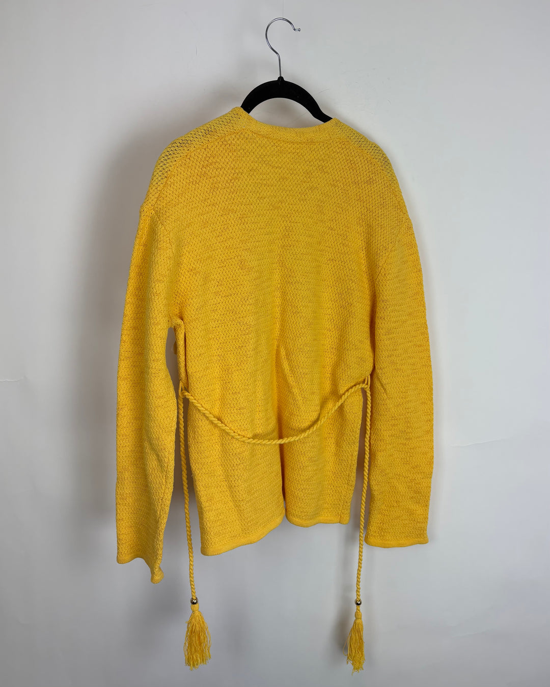 Sunshine Yellow Knit Cardigan - Size 4/6