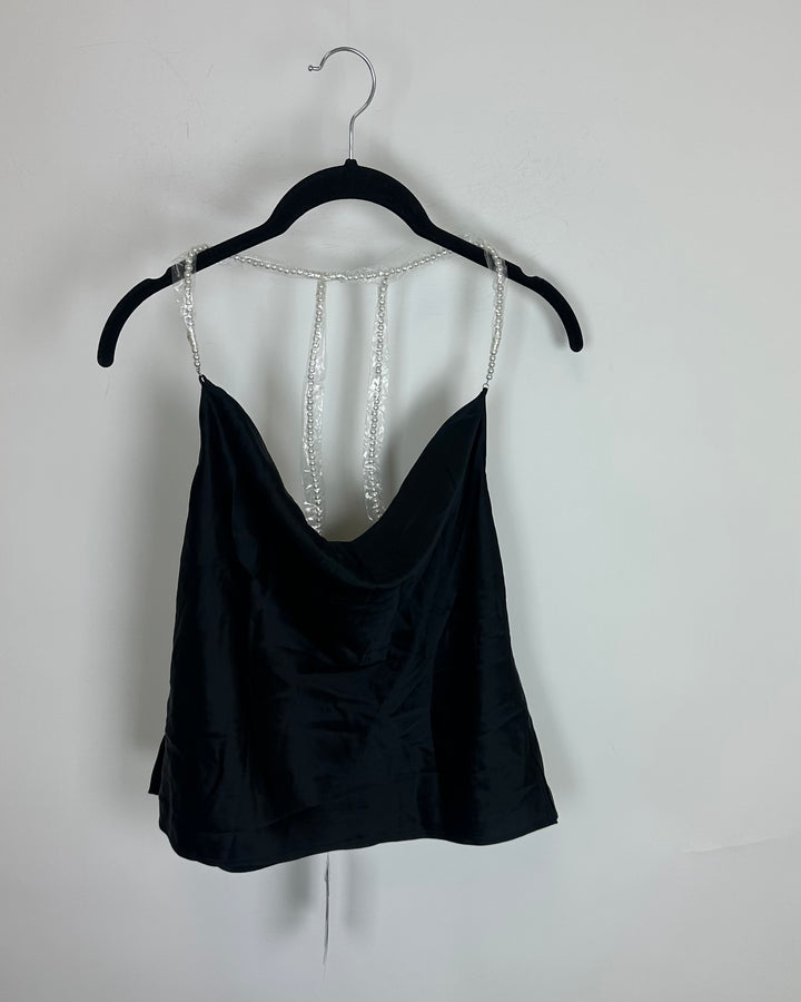 Black Cami Top - Size 0/2, 2/4 and 6/8