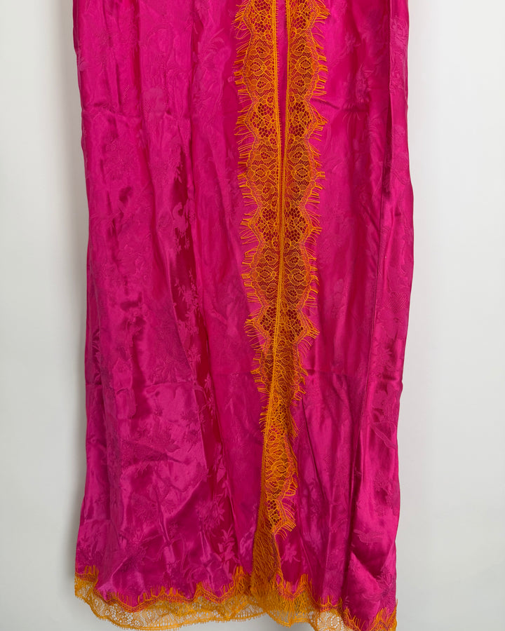 Vibrant Pink and Orange Skirt - 0/2