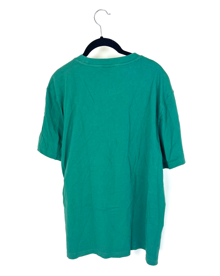 MENS Jade Green T-Shirt - Medium