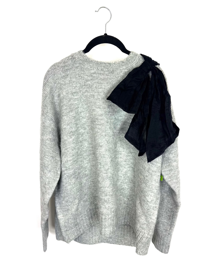 Statement Bow Sweater - Size 6/8