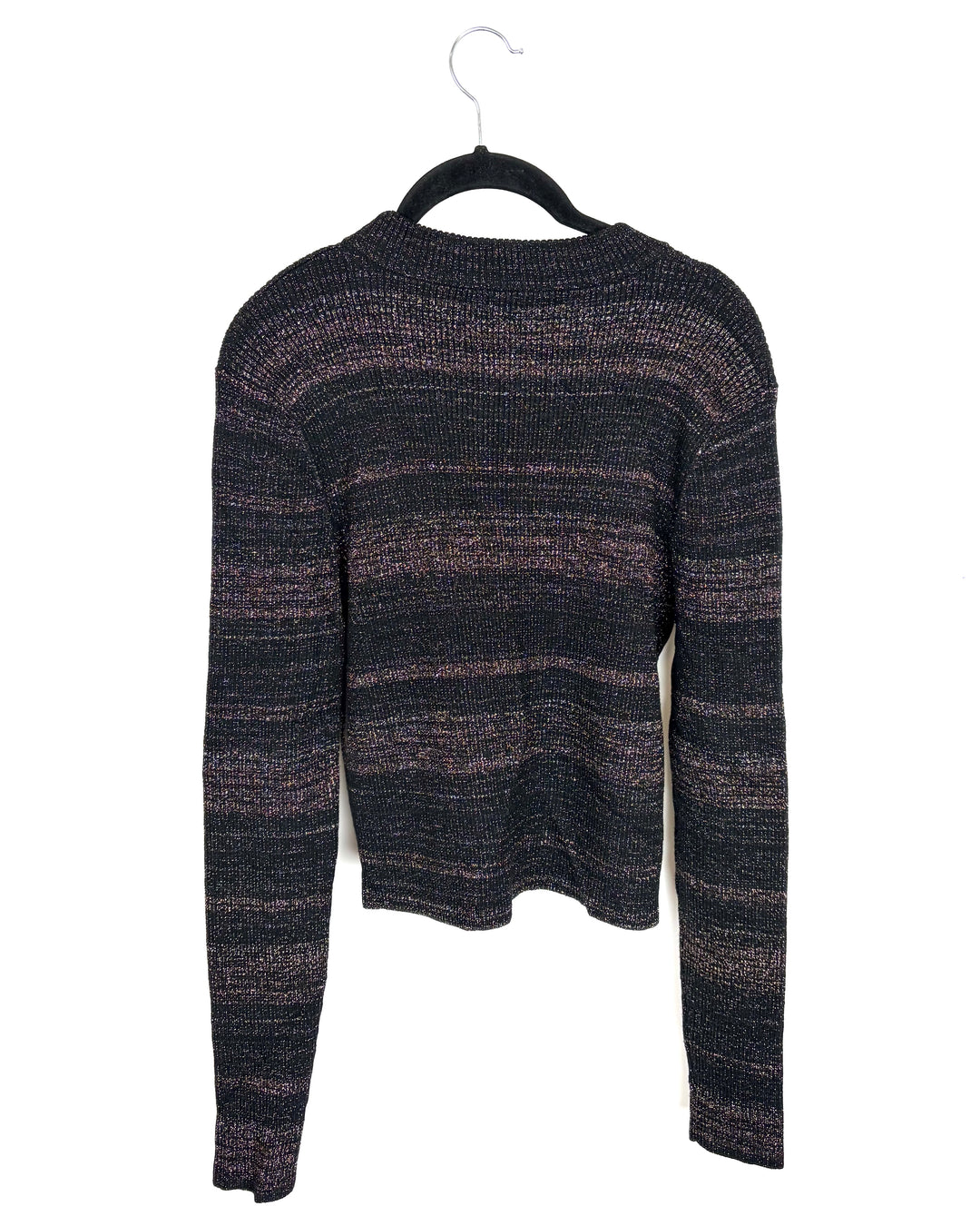 Black and Gold Long Sleeve Top - Size 2/4